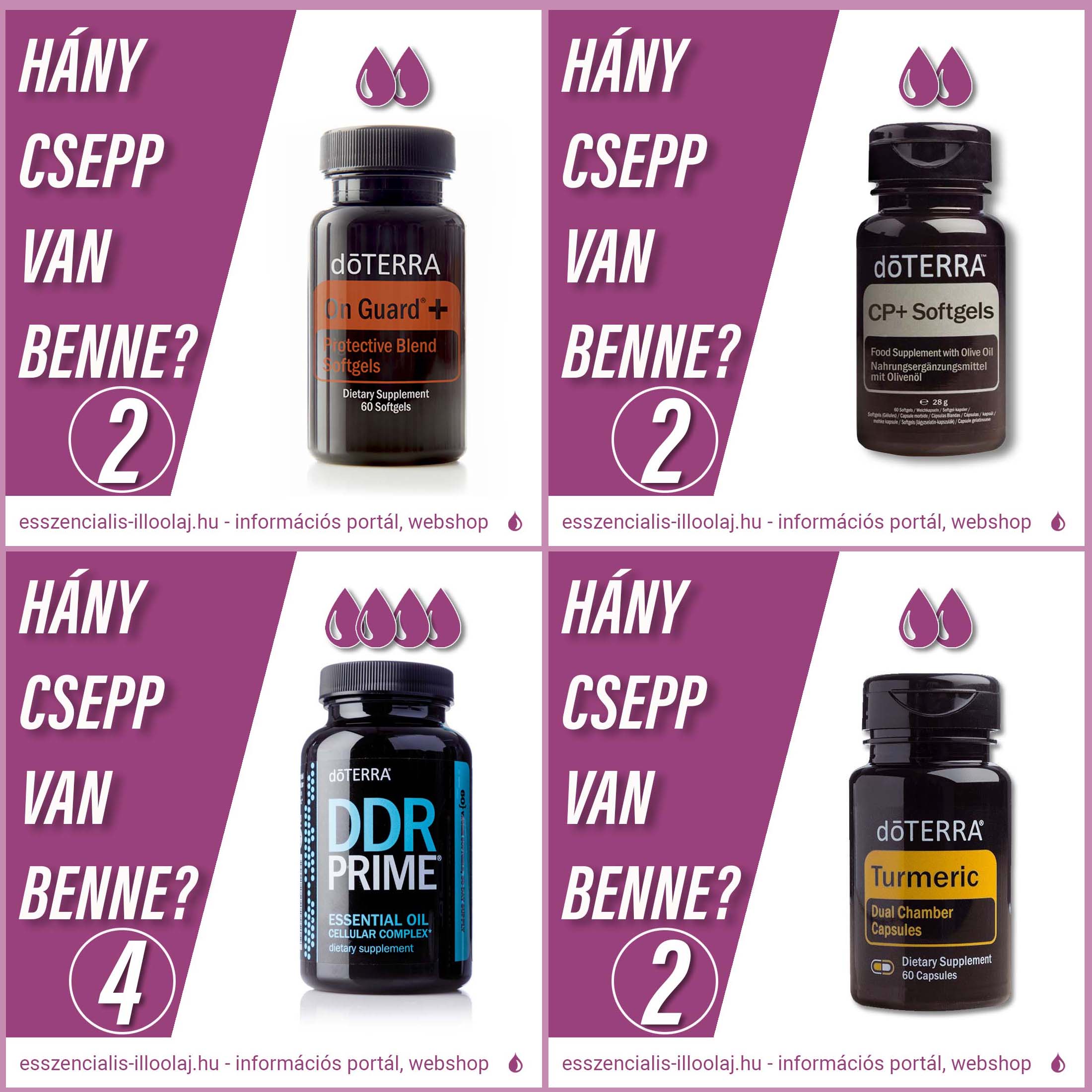 Hány csepp illóolaj van egy lágyzselatin kapszulába?