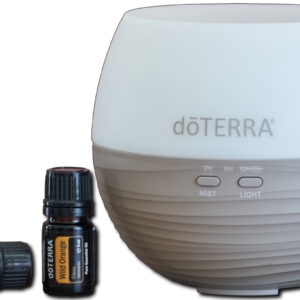 doTerra Petal párologtató 5 ml levendulával és 5 ml vadnaranccsal