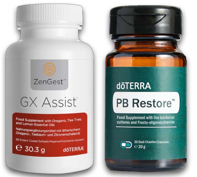 doTERRA Tisztító és megújító csomag GX Assist és PB Restore