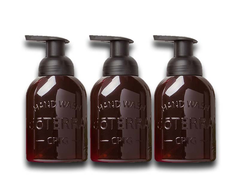 doTERRA Borostyán színű habzókézmosó-adagoló – 3 db