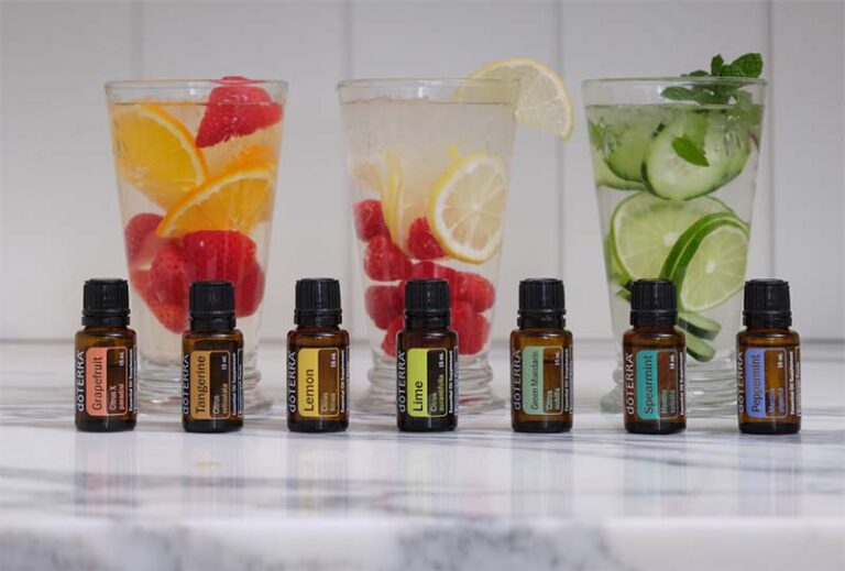 3 frissítő nyári italrecept doTERRA illóolajokkal