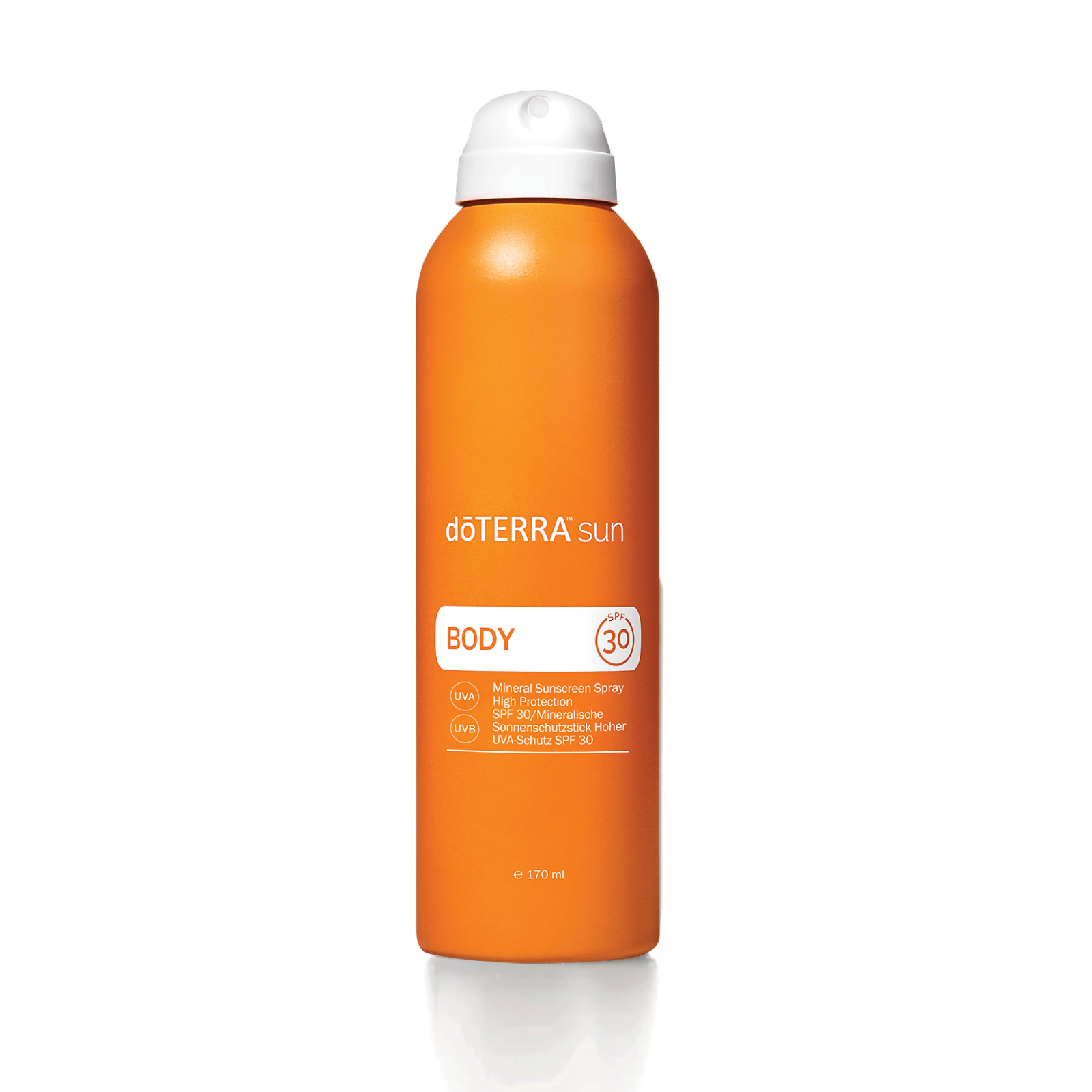 A doTERRA Sun fényvédő spray ideális választás, ha gyorsan, egyenletesen és kényelmesen szeretnénk megvédeni bőrünket a napsugárzás káros hatásaitól.